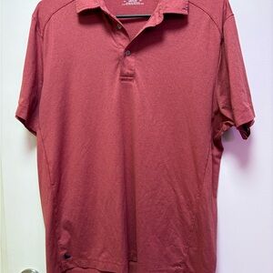 UNTUCKit Maroon Polo Shirt